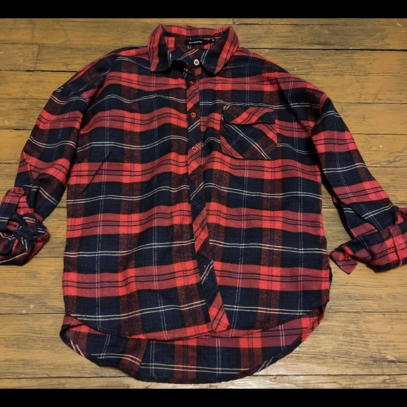 Lot Of 2 Flannel Shirts Sz M - NWOT - Picture 2 of 3